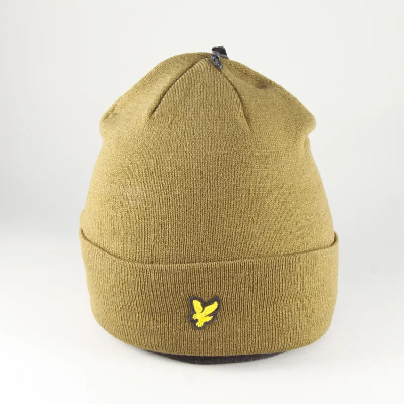 Lyle and Scott Beanie - Olive